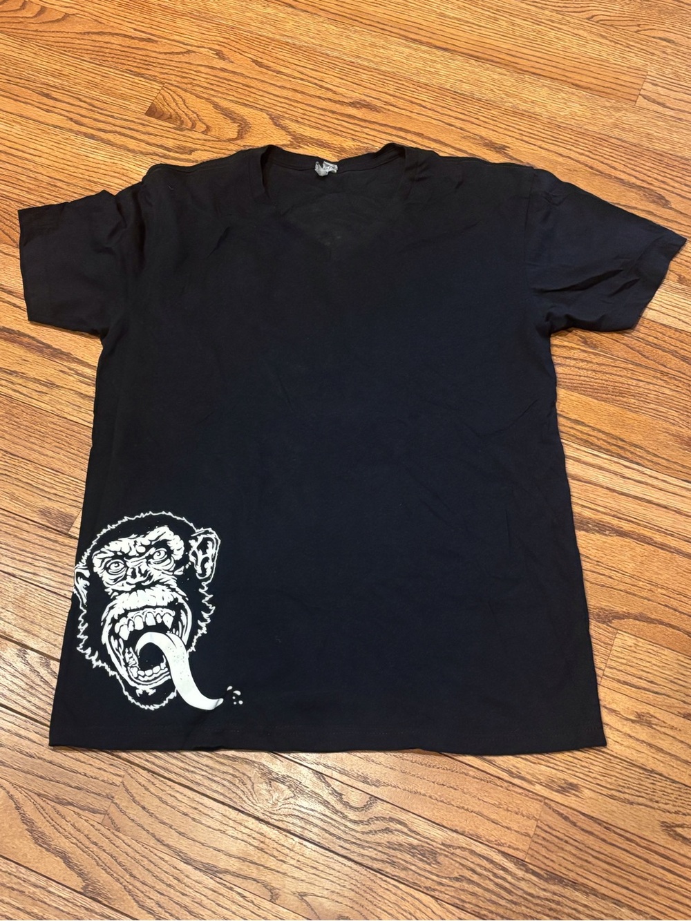 Men's Gas Monkey Vintage Tee with Monkey Side and Back Logo